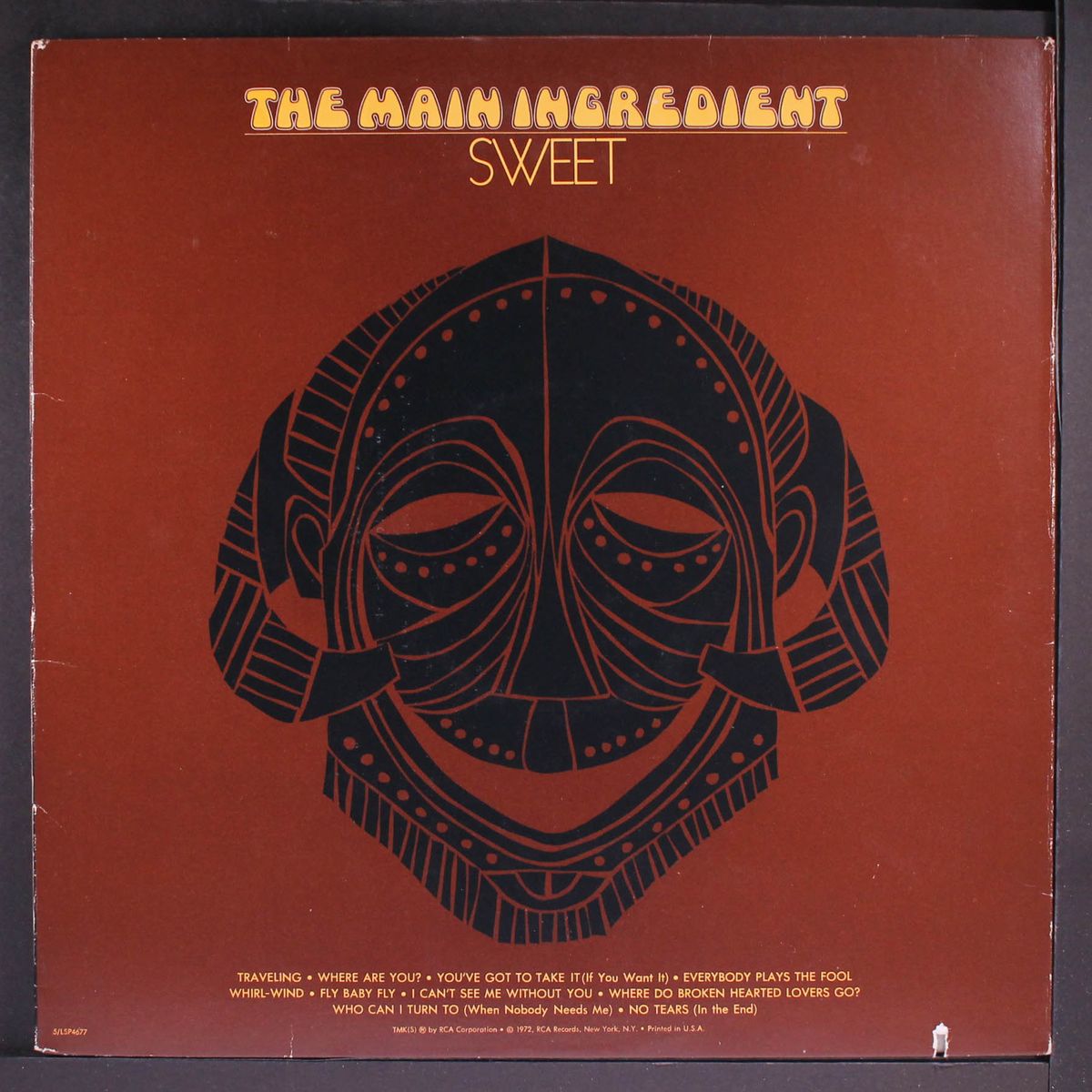 bitter sweet by MAIN INGREDIENT