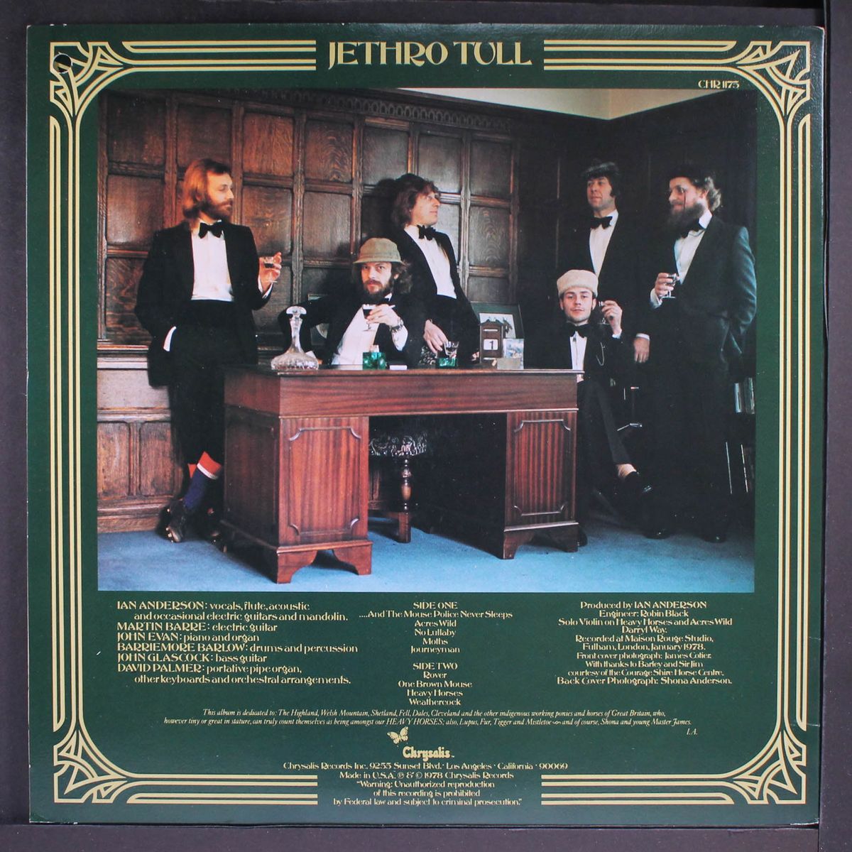 heavy horses by JETHRO TULL