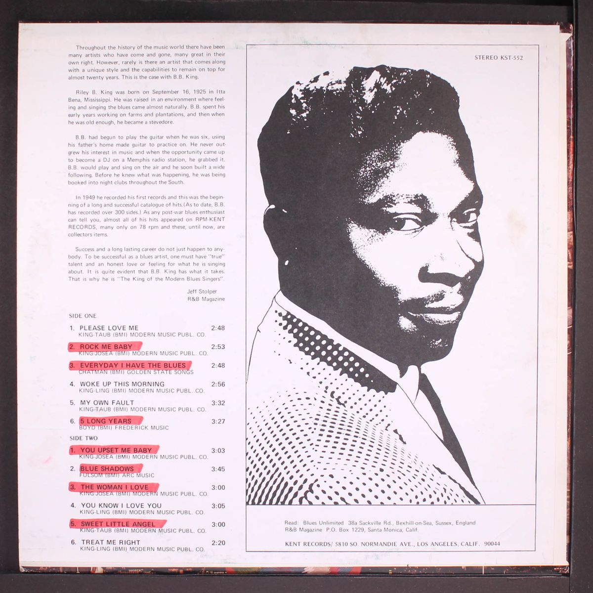 greatest hits, vol. 1 by B.B. KING
