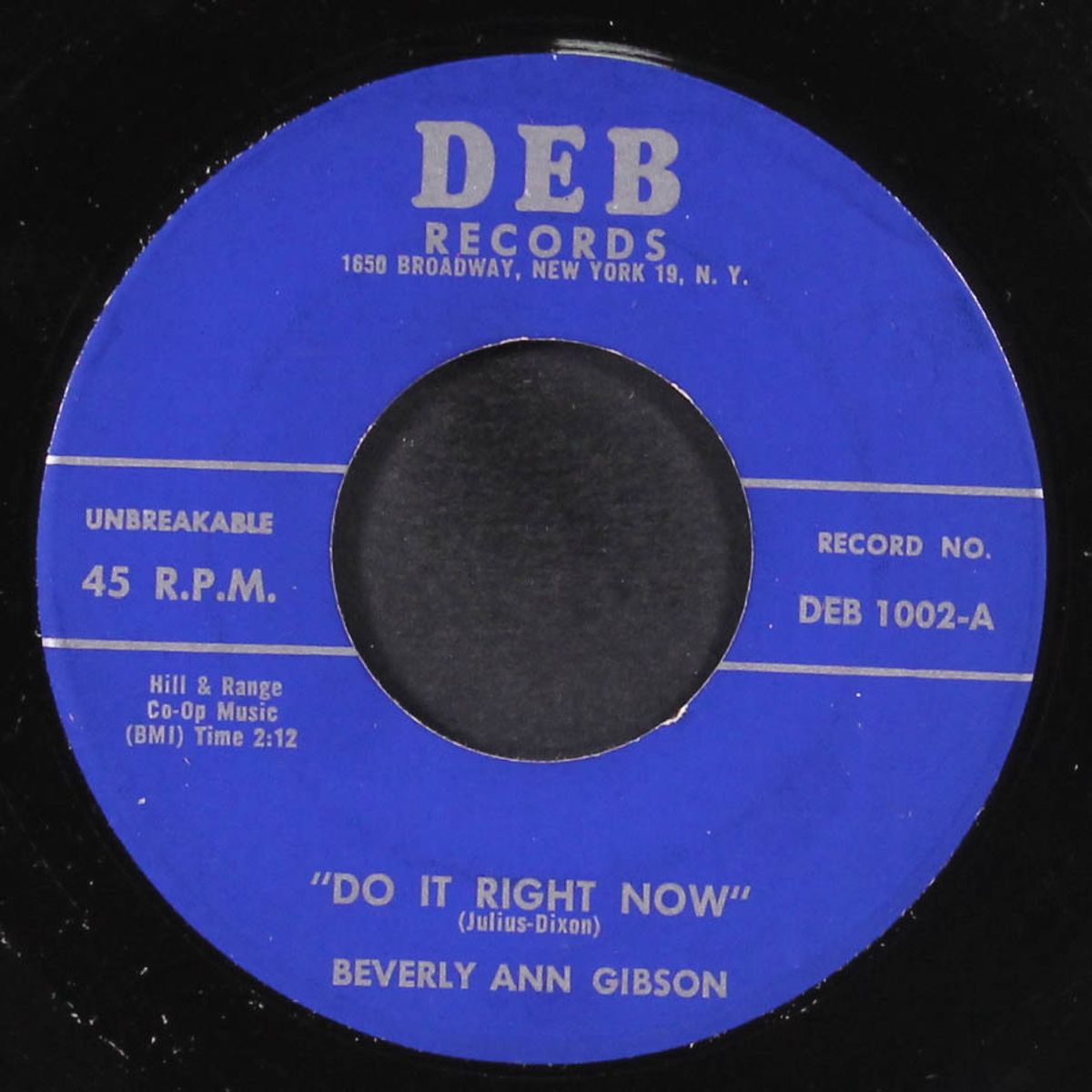 do it right now / light a candle by BEVERLY ANN GIBSON