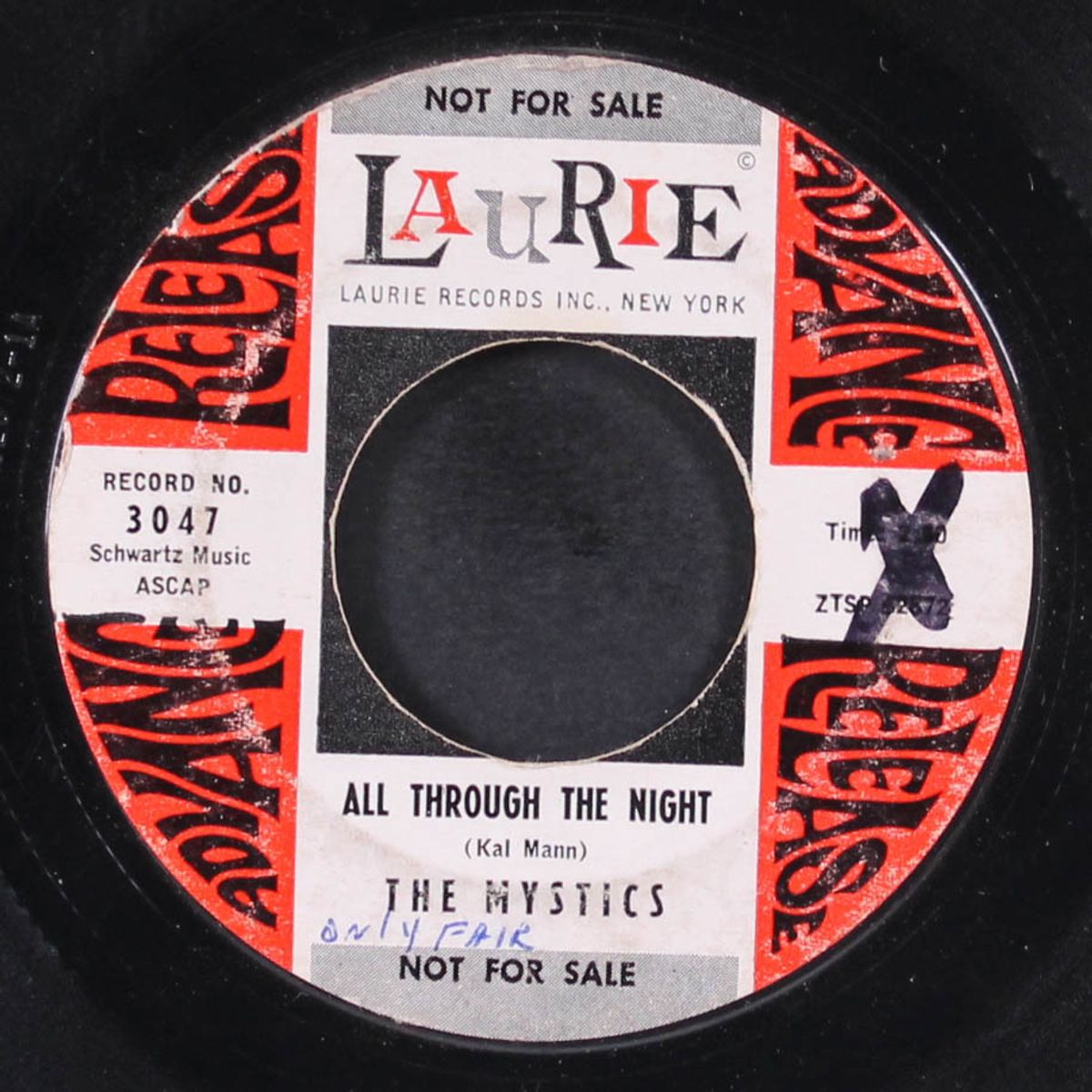 all through the night / to think again of you by MYSTICS