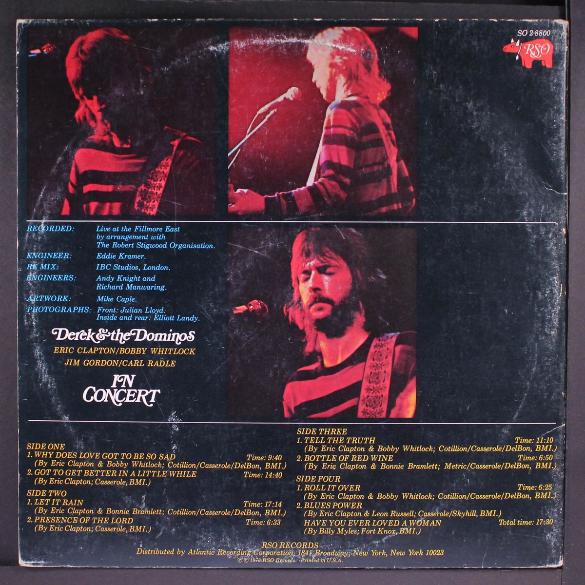 derek & the dominos in concert by DEREK & DOMINOS