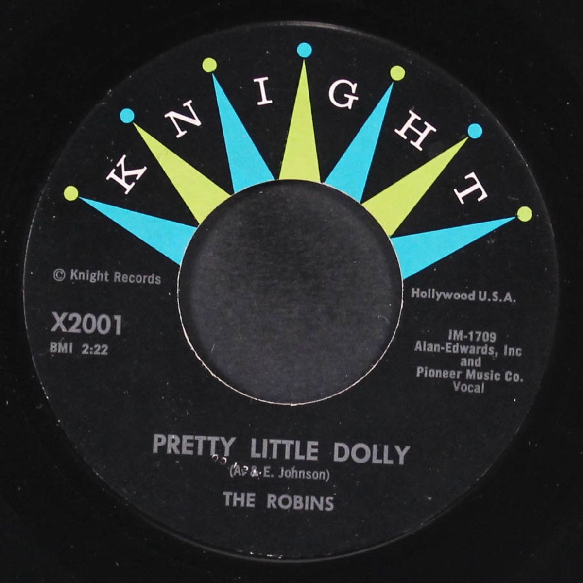 a quarter to twelve / pretty little dolly by ROBINS