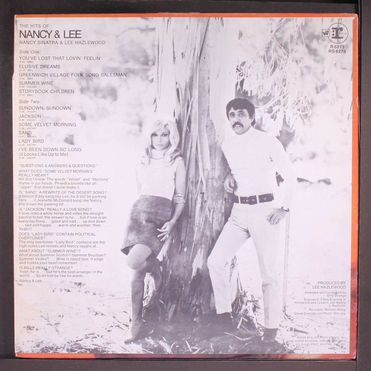 nancy & lee by NANCY SINATRA & LEE HAZELWOOD