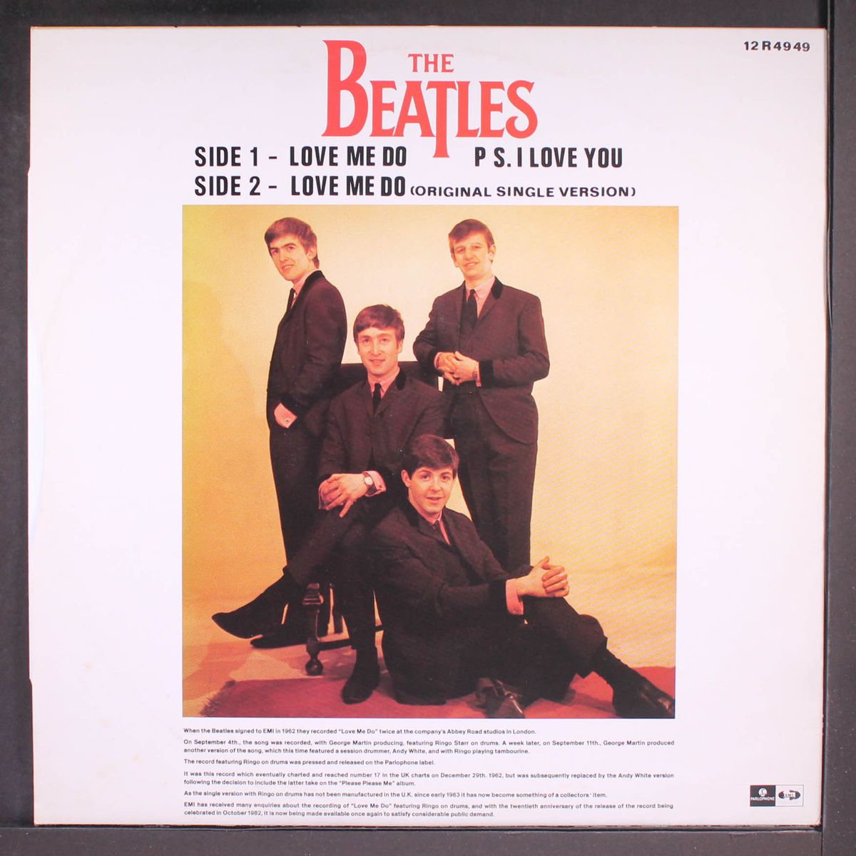 love me do / p.s. i love you by BEATLES