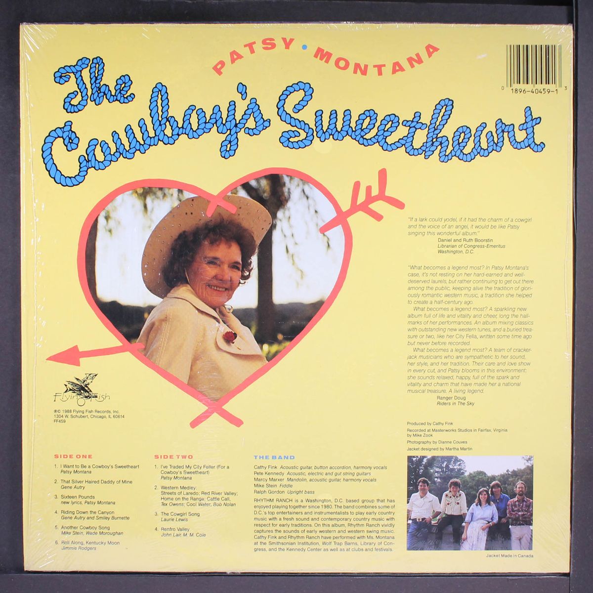 the cowboy's sweetheart by PATSY MONTANA