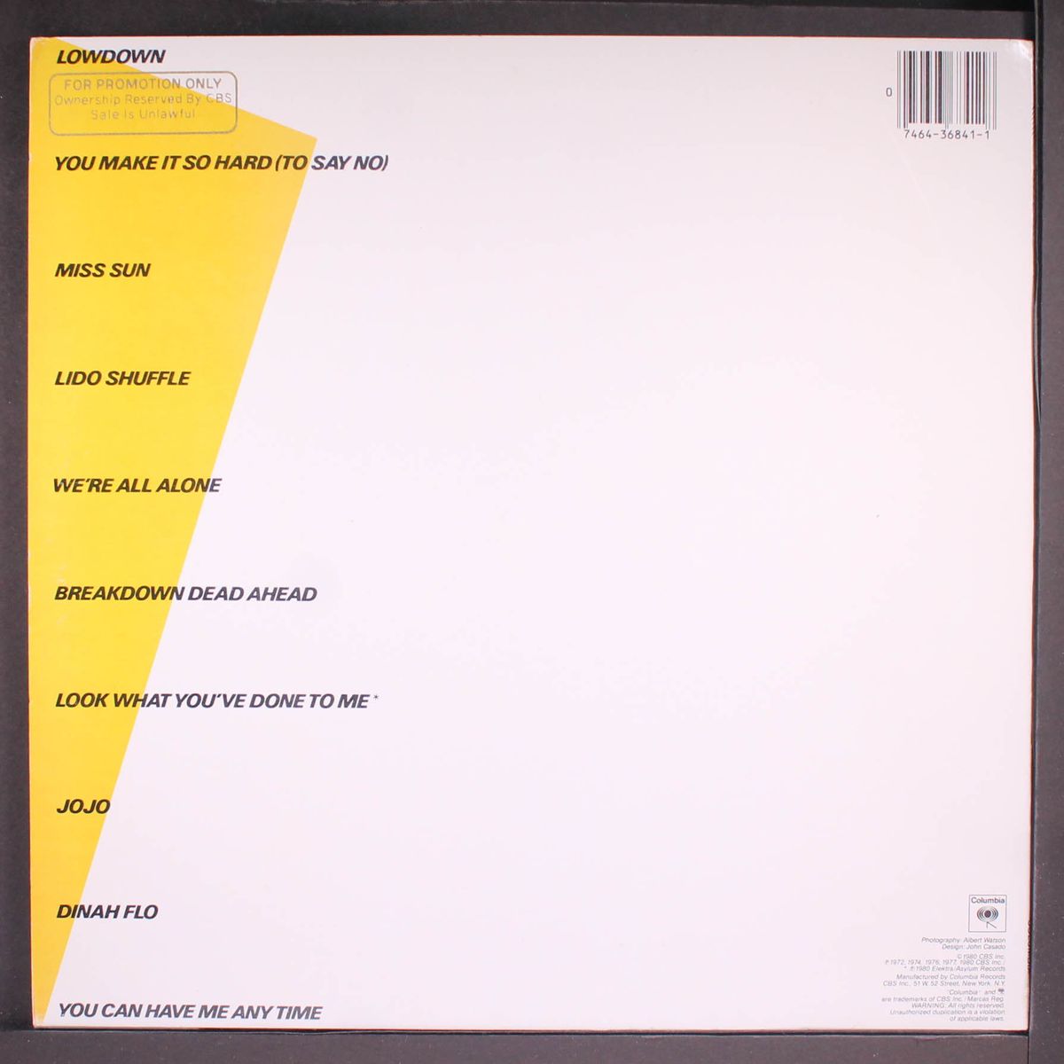 hits! by BOZ SCAGGS