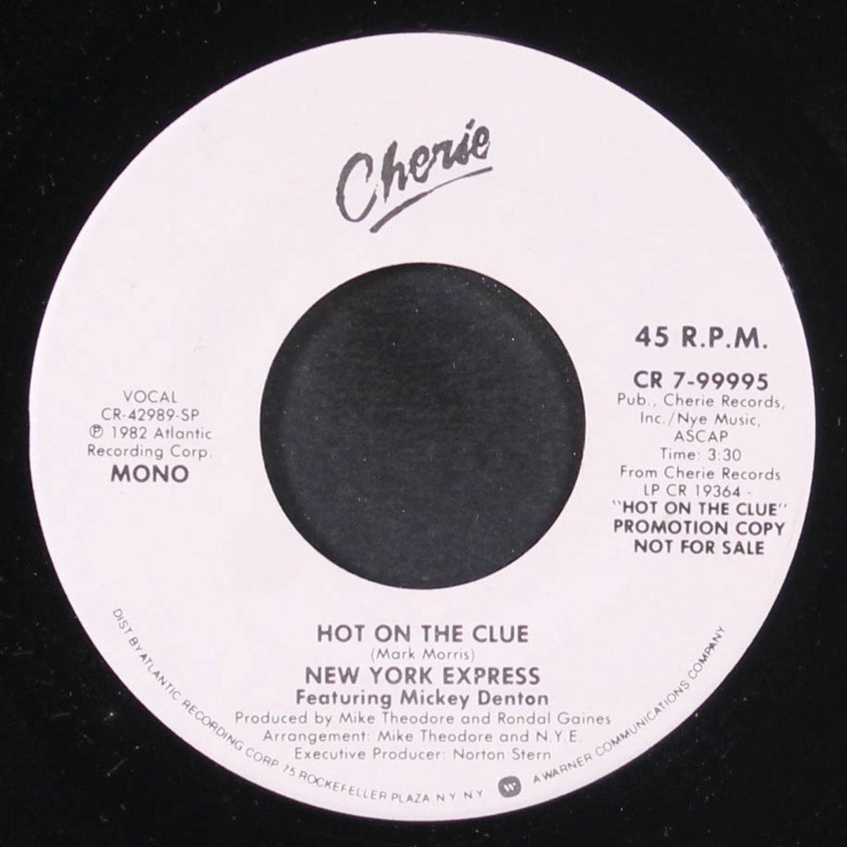 hot on the clue / mono by NEW YORK EXPRESS