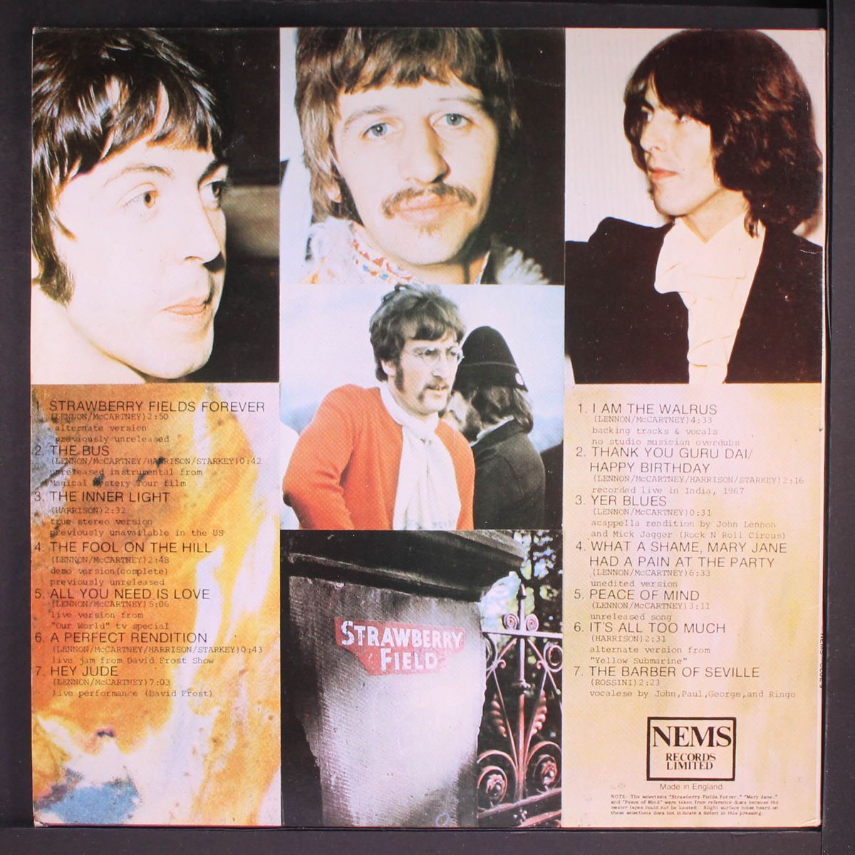 strawberry fields forever by BEATLES