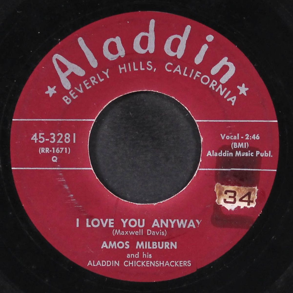 why don't you do right by AMOS MILBURN