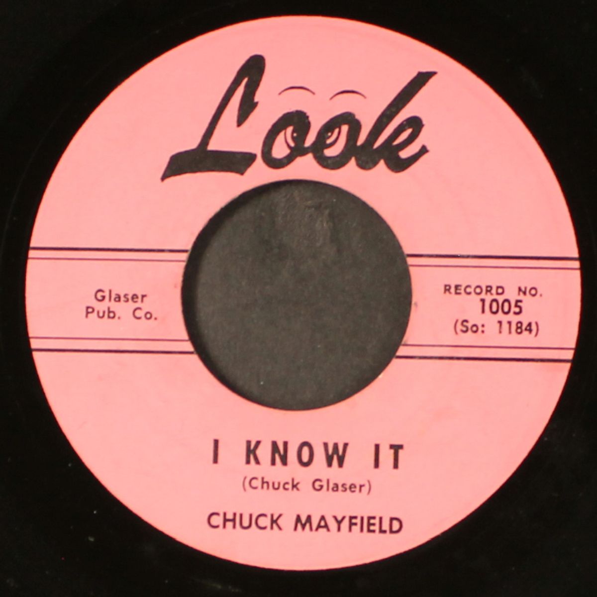 i know it / who is the biggest fool by CHUCK MAYFIELD