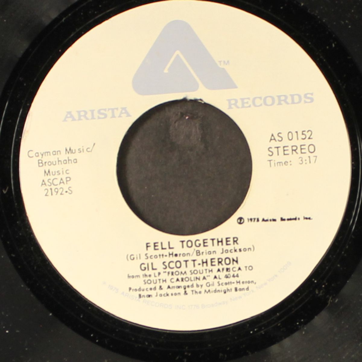 johannesburg / fell together by GIL SCOTT-HERON