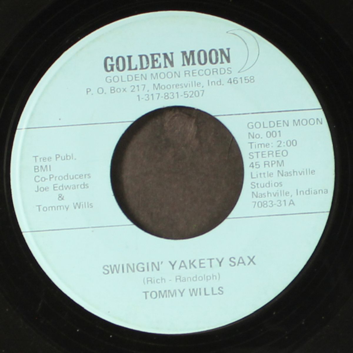 i'm confessin' / swingin' yakety sax by TOMMY WILLS