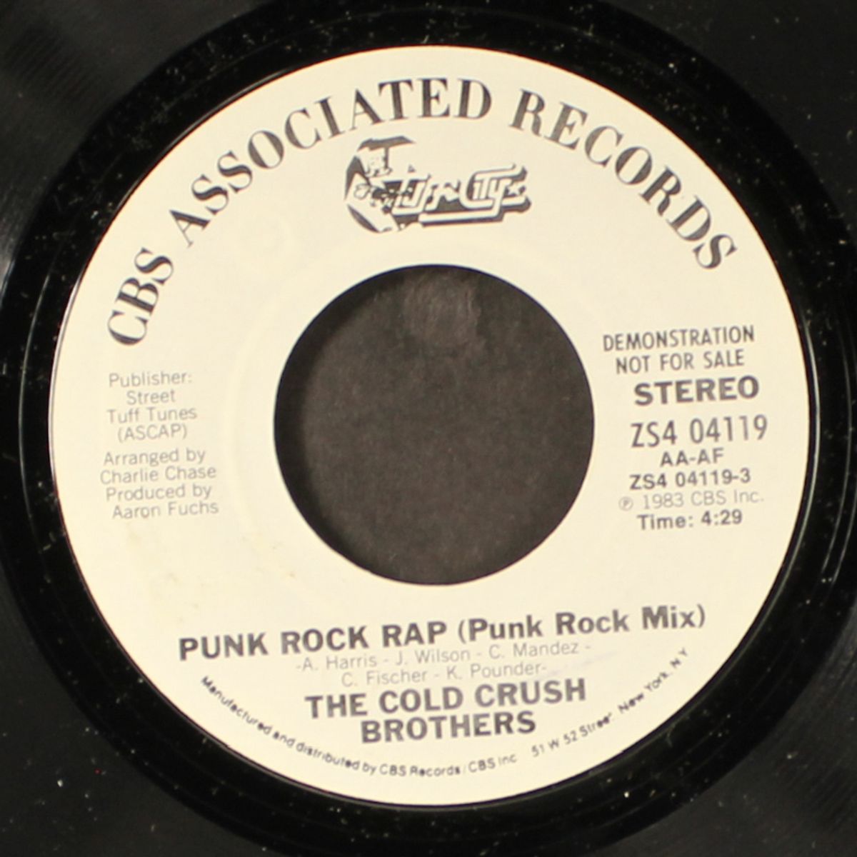 punk rock rap / party mix by COLD CRUSH BROTHERS