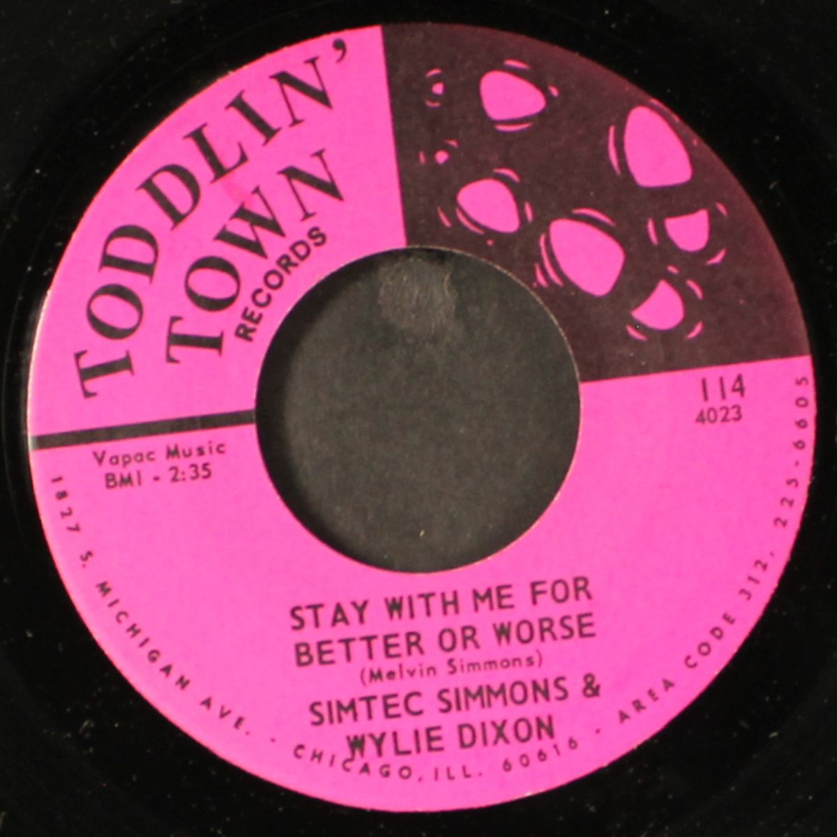 stay with me for better or worse / socking soul power by SIMTEC SIMMONS & WYLIE DIXON