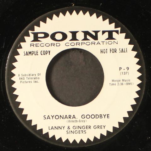 LANNY & GINGER GREY SINGERS