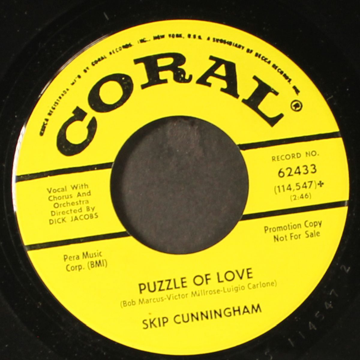 like anything / puzzle of love by SKIP CUNNINGHAM