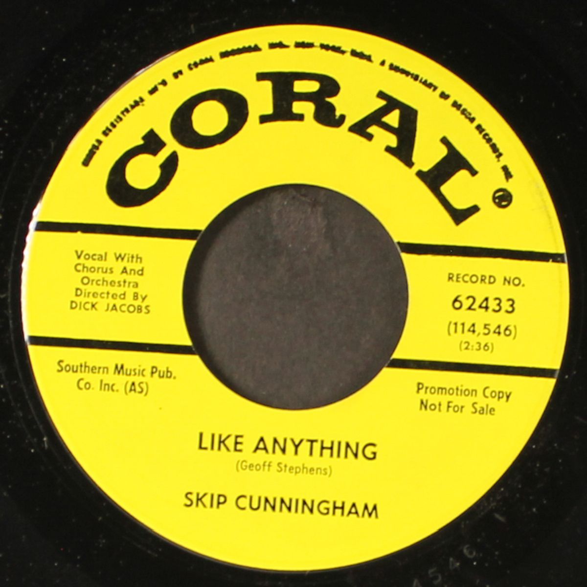 like anything / puzzle of love by SKIP CUNNINGHAM