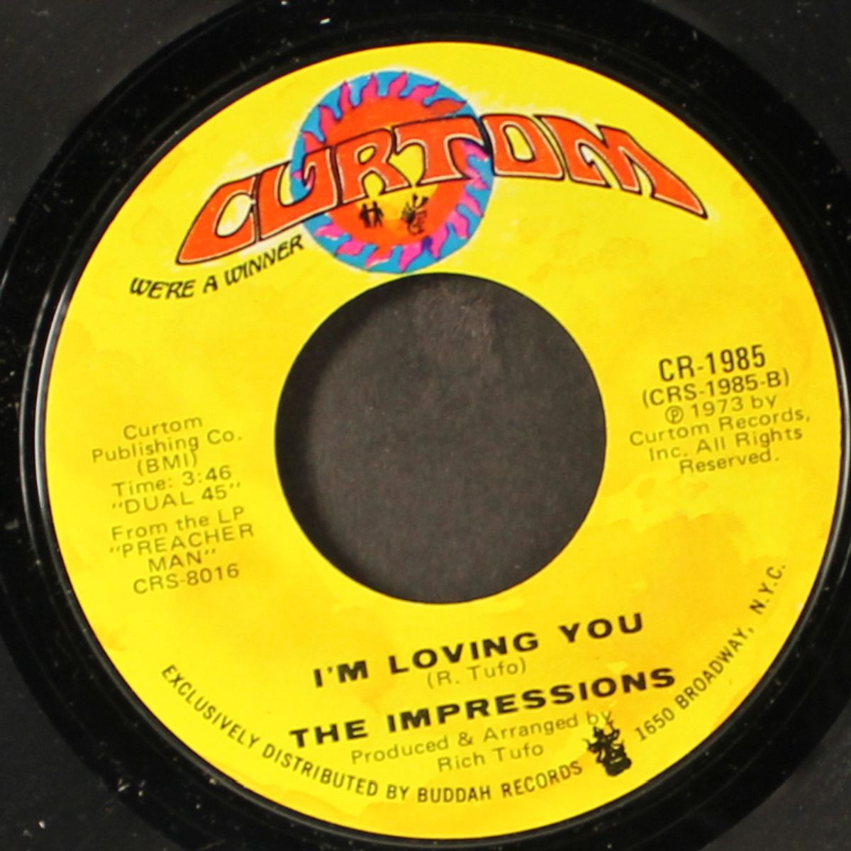 thin line / i'm loving you by IMPRESSIONS