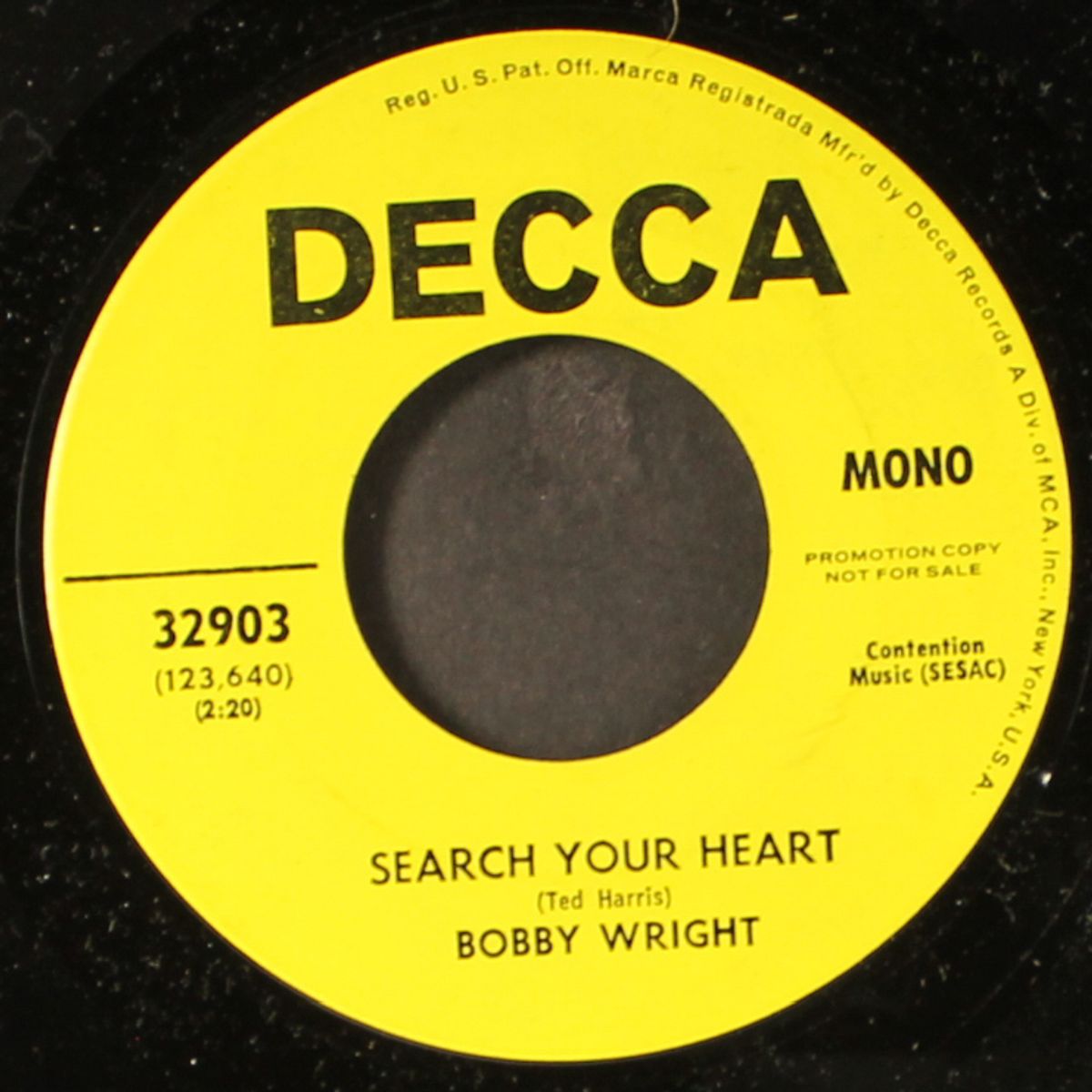 search your heart / mono by BOBBY WRIGHT