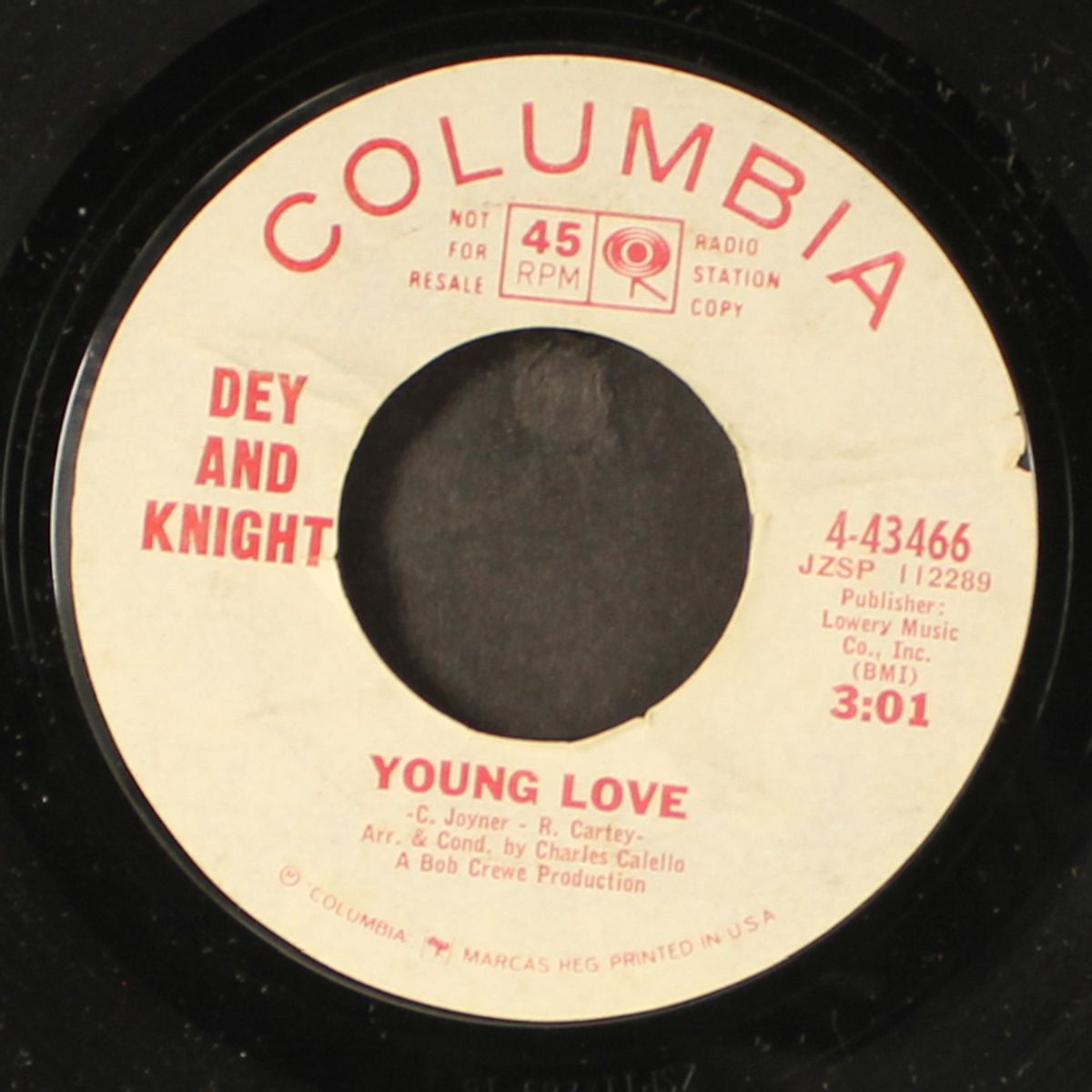 i'm gonna love you tomorrow / young love by DEY & KNIGHT