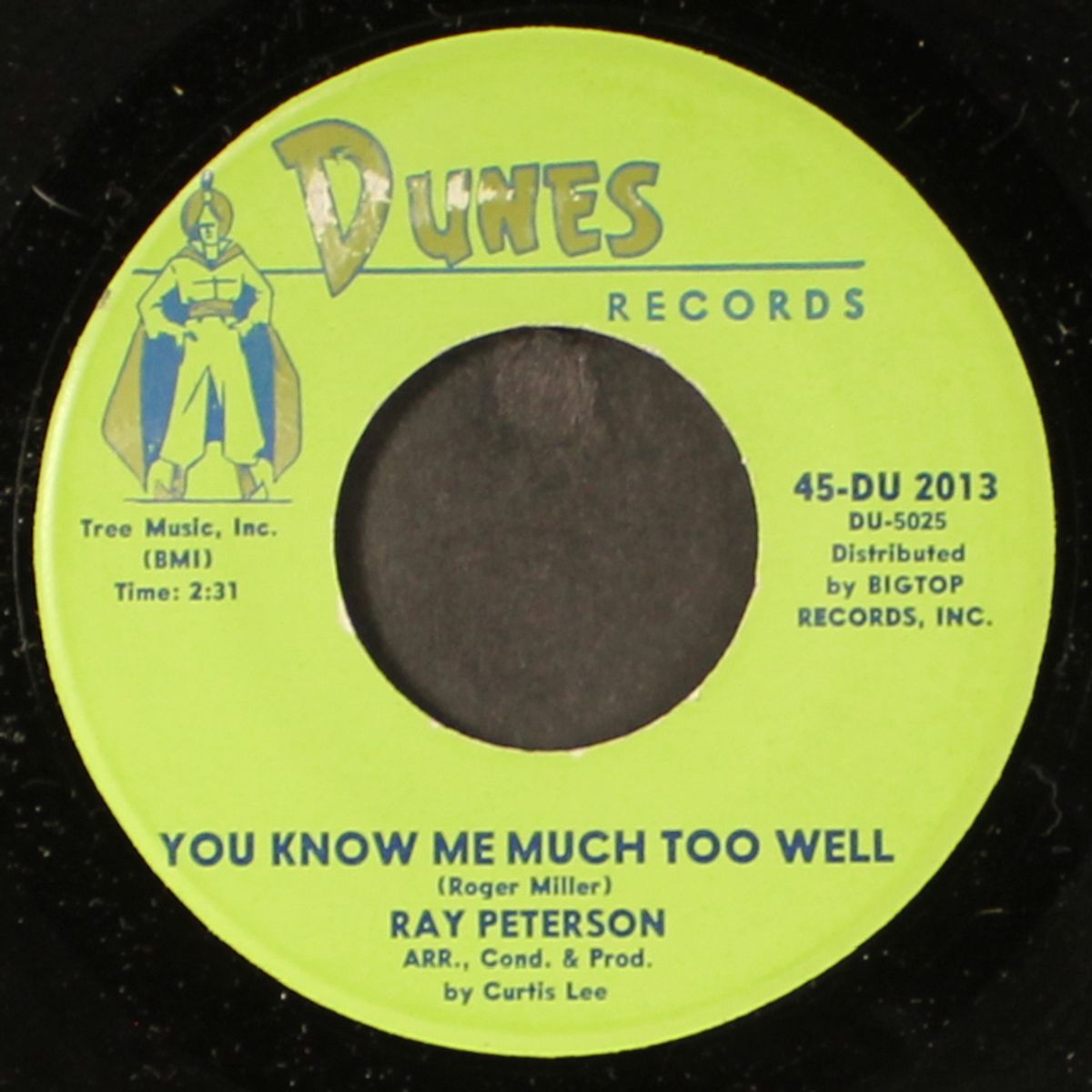 you didn't care / you know me much too well by RAY PETERSON