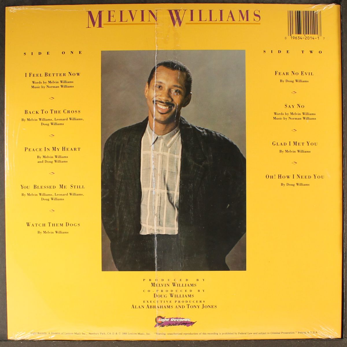 back to the cross by MELVIN WILLIAMS