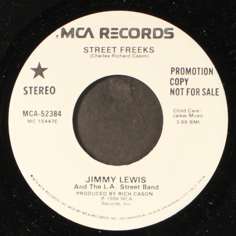 JIMMY LEWIS & L.A. STREET BAND