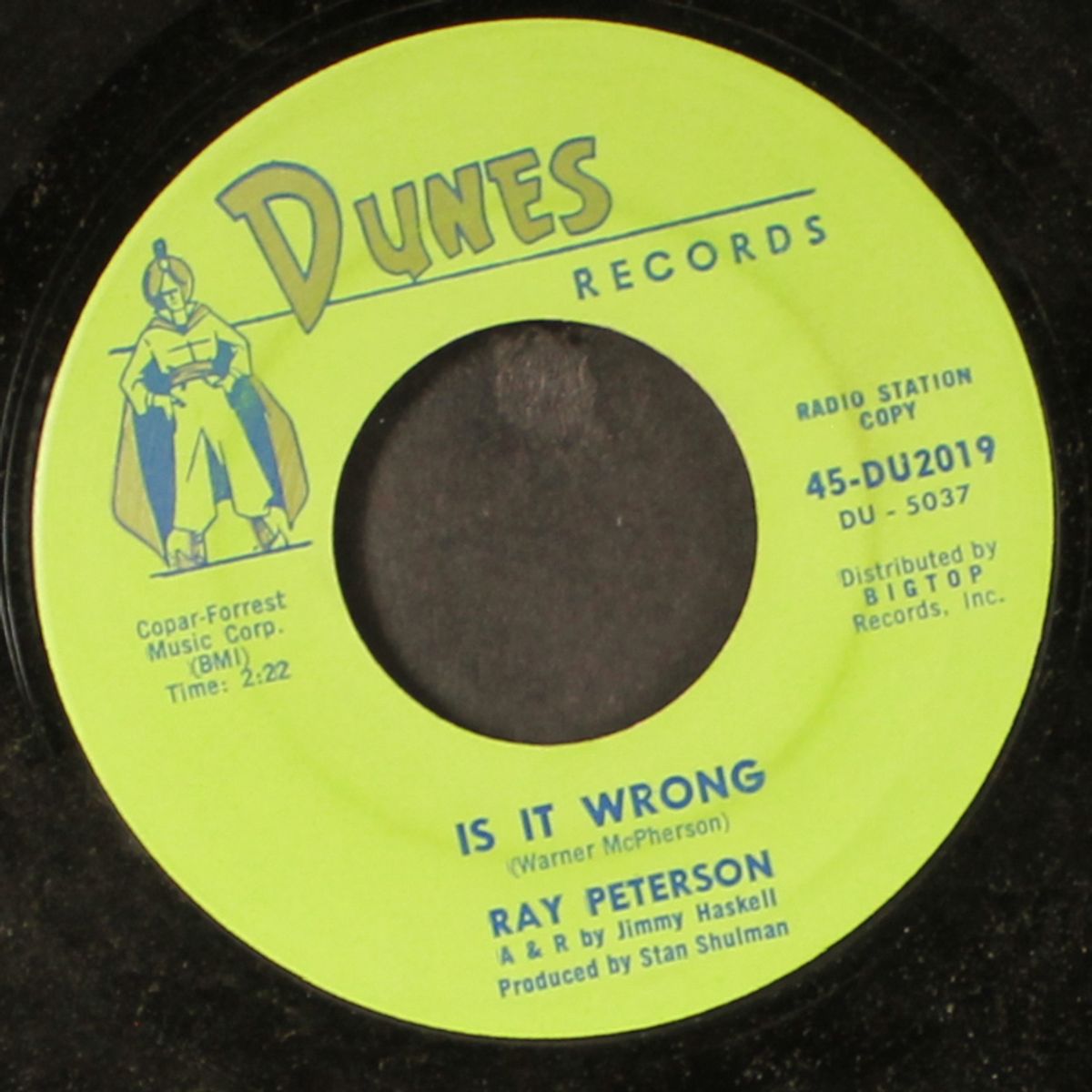 is it wrong / slowly by RAY PETERSON