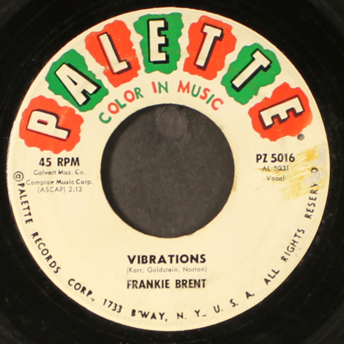 vibrations by FRANKIE BRENT