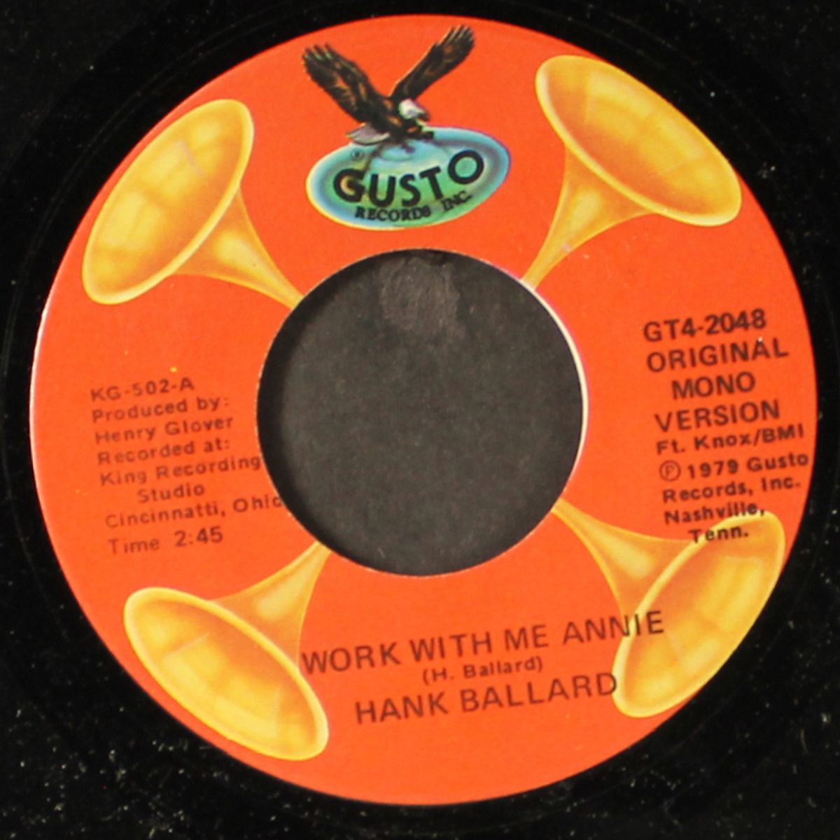 work with me annie / annie had a baby by HANK BALLARD