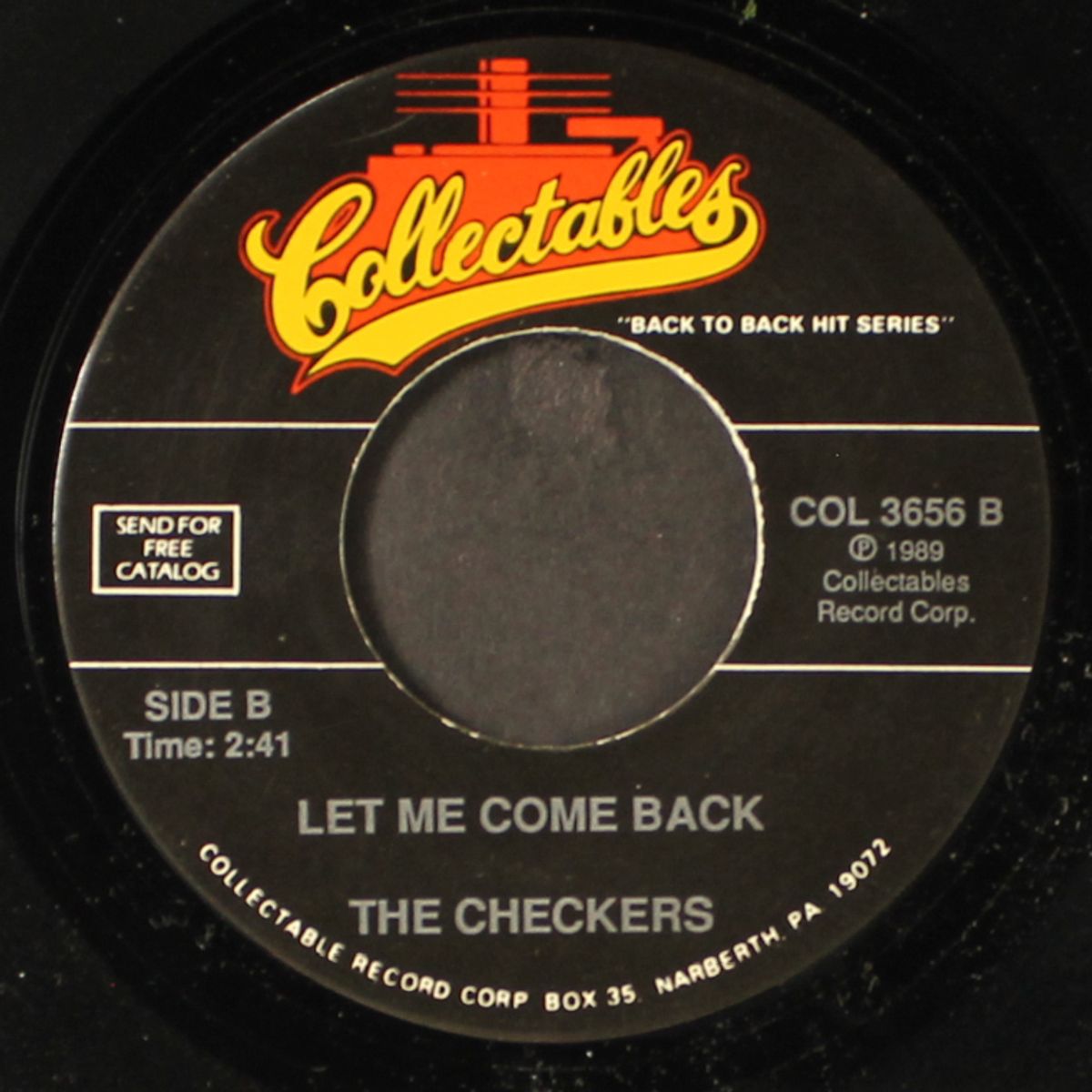 night's curtain / let me come back by CHECKERS