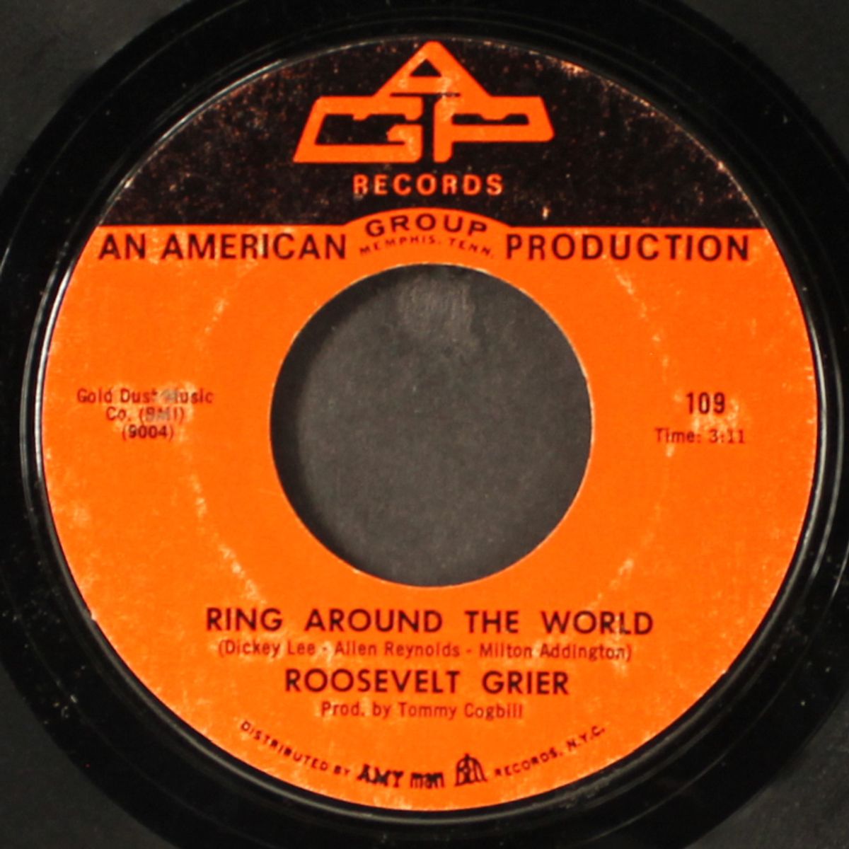 bad news / ring around the world by ROOSEVELT GRIER