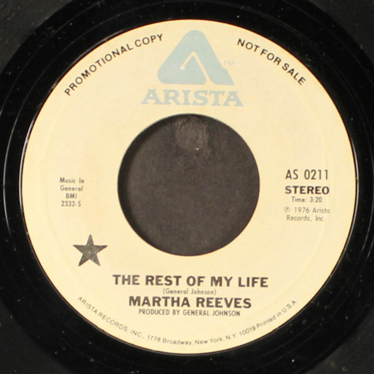 the rest of my life / mono by MARTHA REEVES