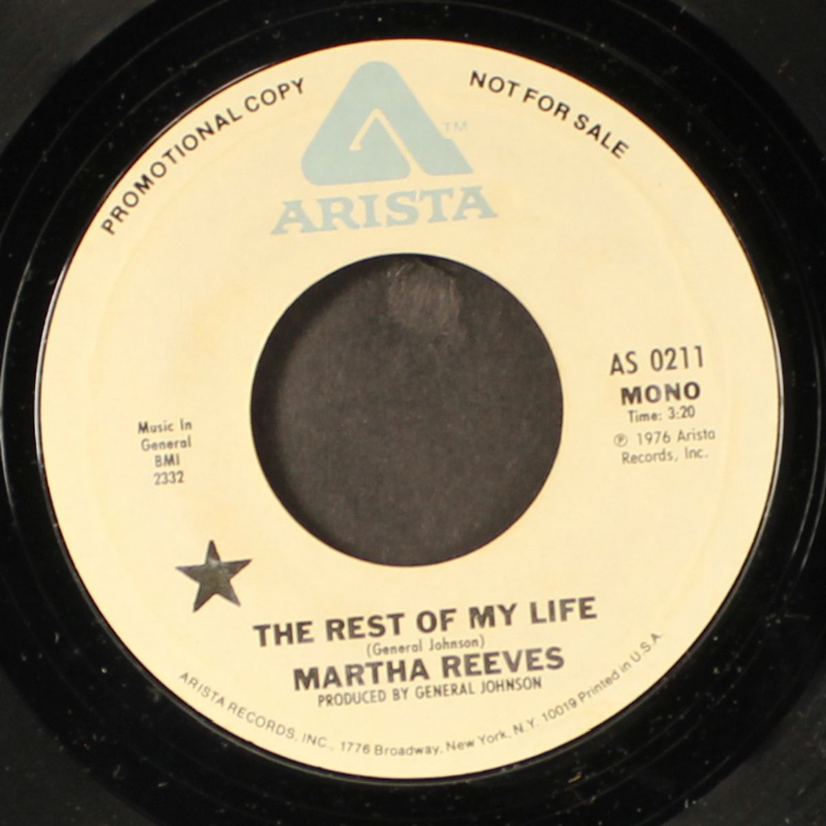 the rest of my life / mono by MARTHA REEVES