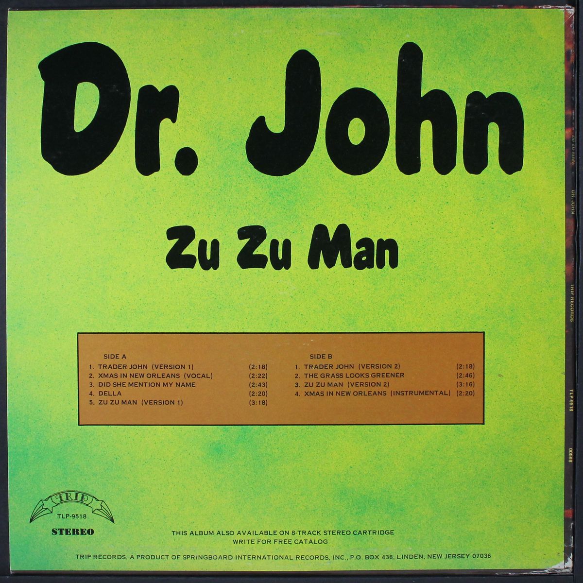 zu zu man by DR. JOHN