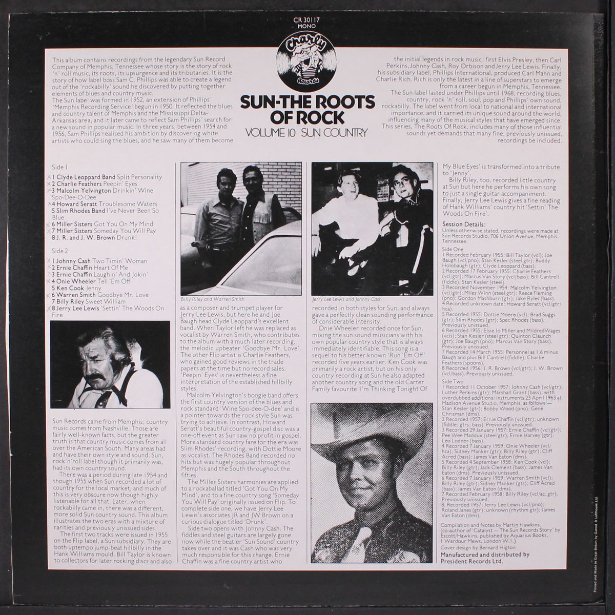 sun - the roots of rock, vol. 10; sun country by VARIOUS