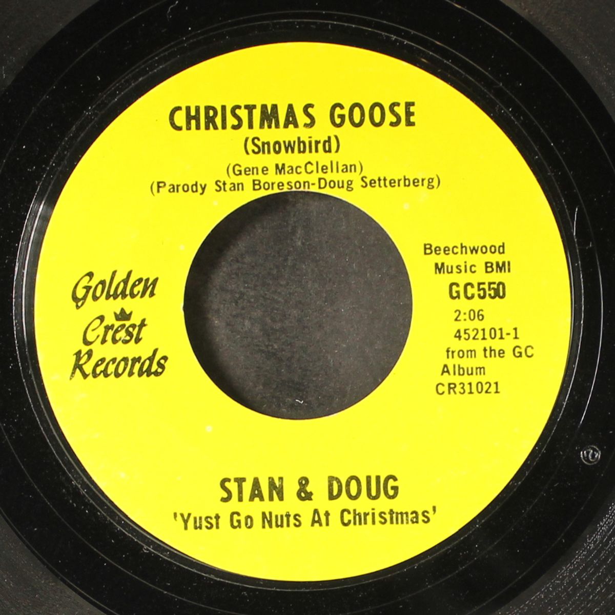christmas goose by STAN & DOUG