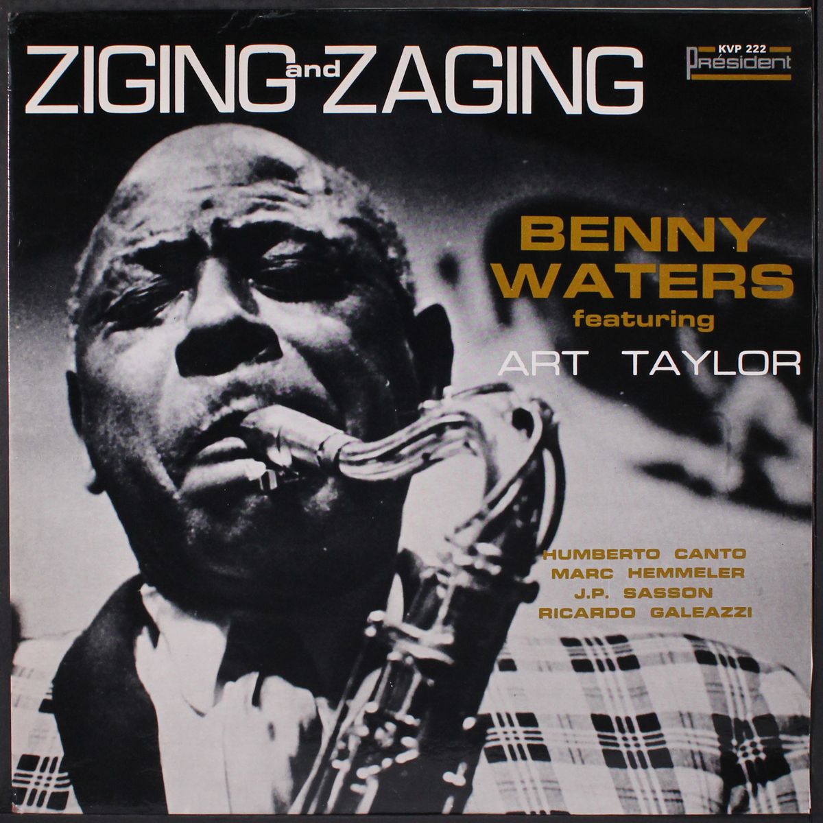 ziging and zaging by BENNY WATERS