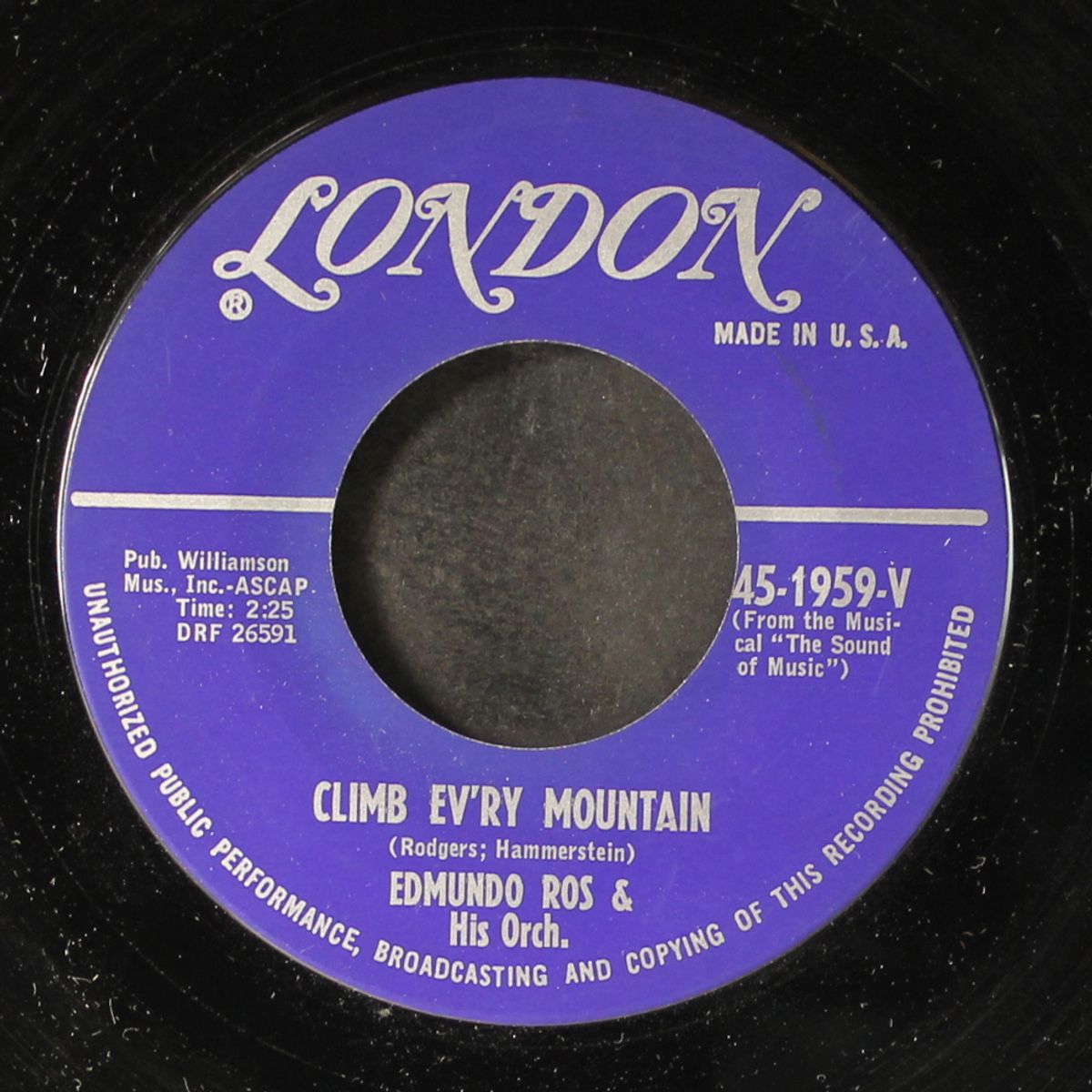 climb ev'ry mountain by EDMUNDO ROS