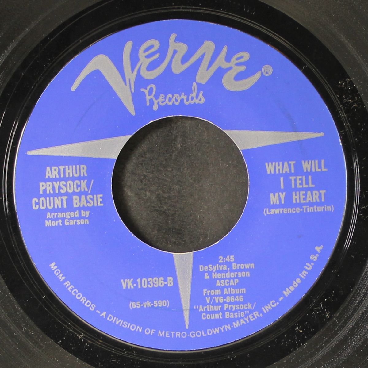i worry 'bout you by ARTHUR PRYSOCK & COUNT BASIE