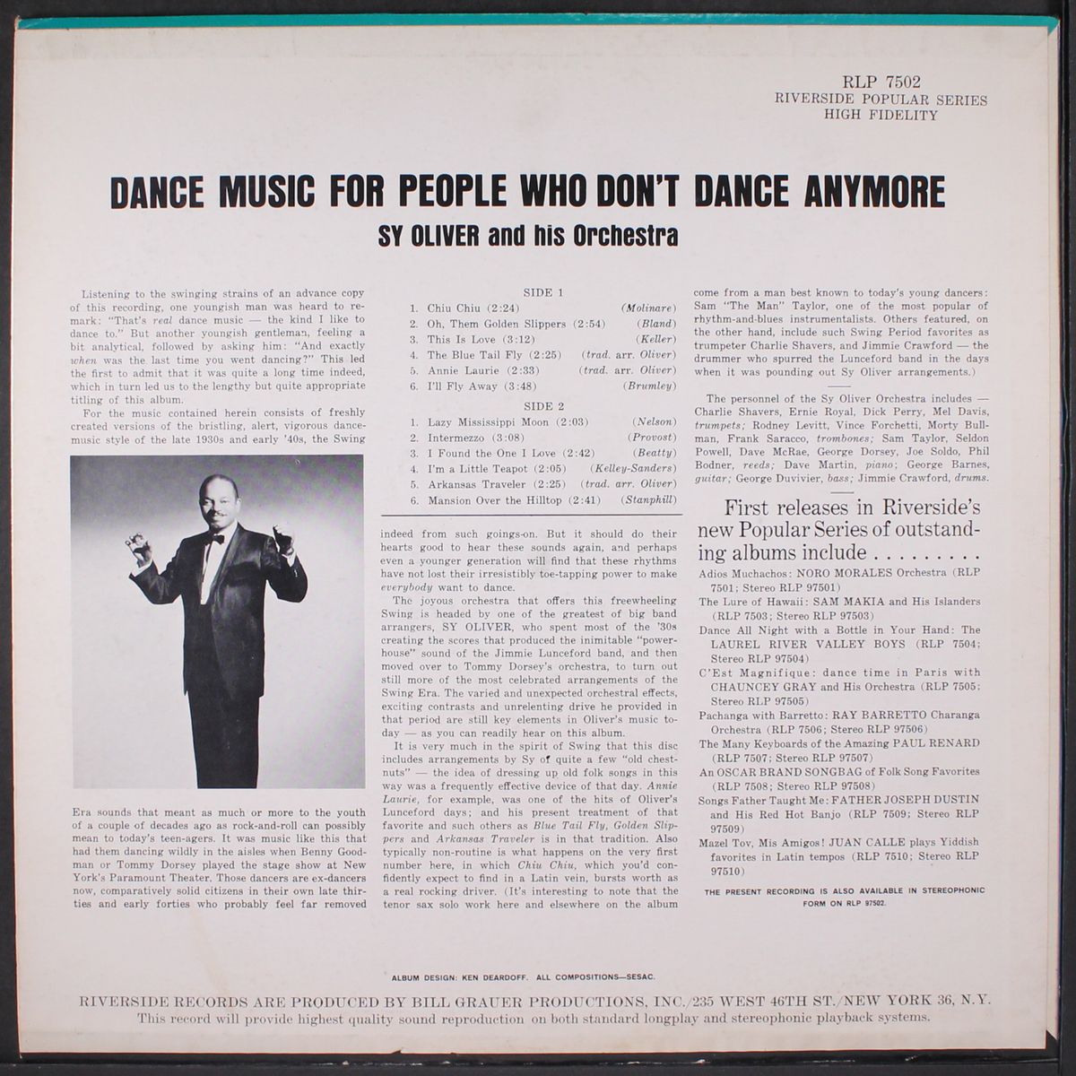 dance music for people who don't dance anymore by SY OLIVER