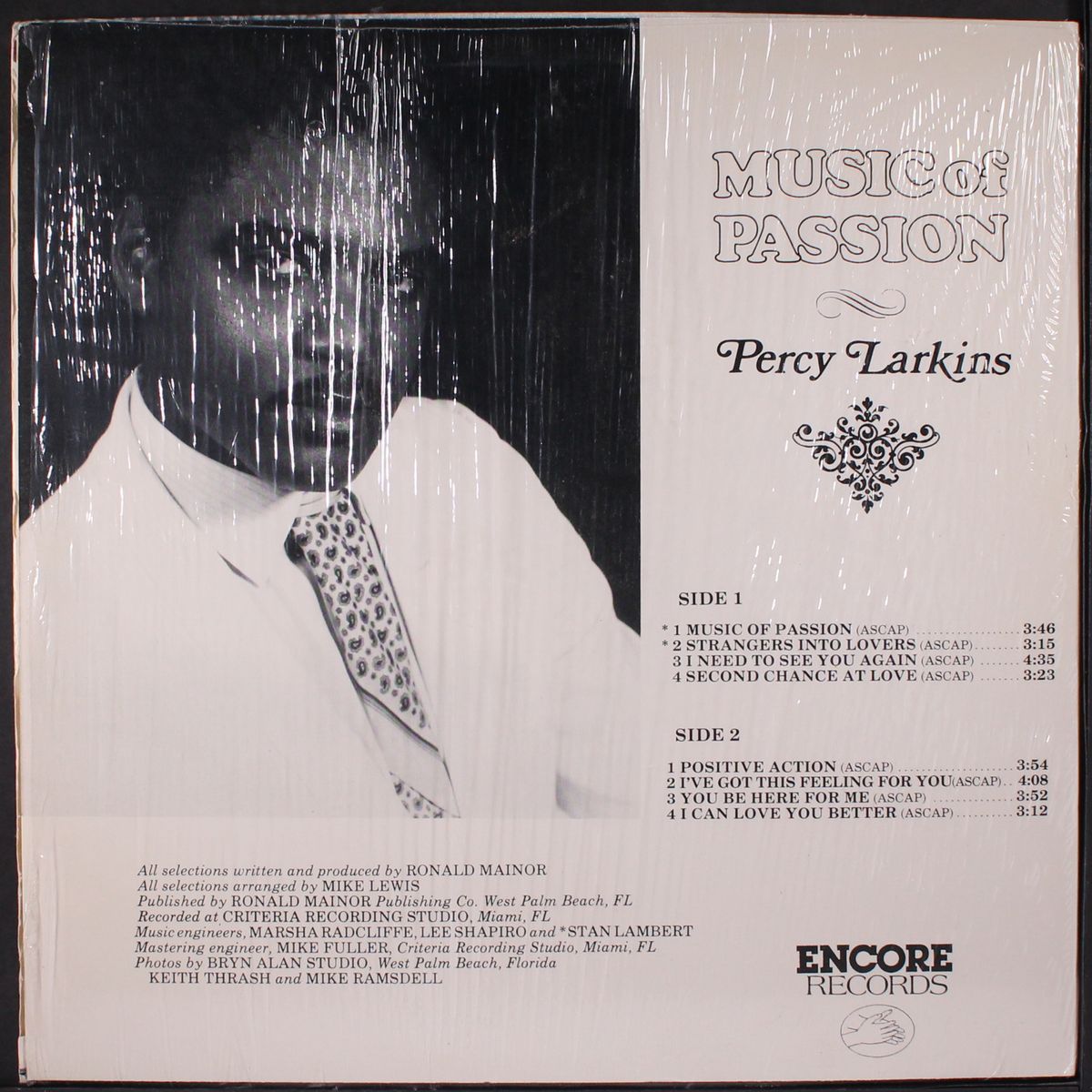 music of passion by PERCY LARKINS