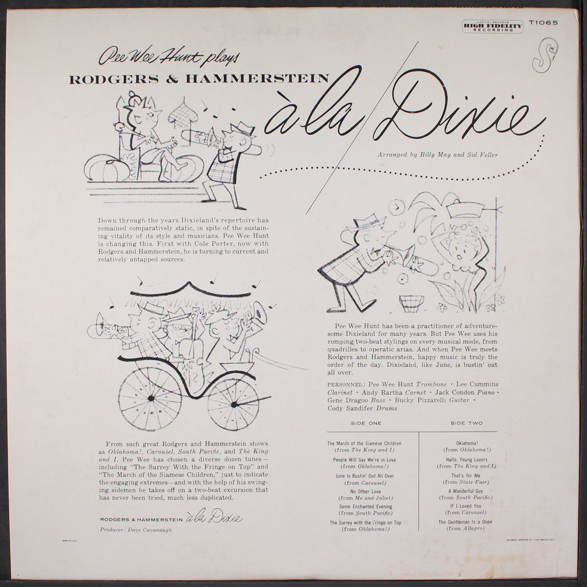 rodgers and hammerstein ala dixie by PEE WEE HUNT