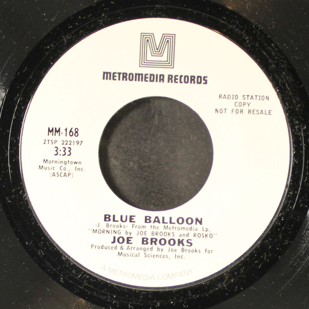 special kind of morning by JOE BROOKS
