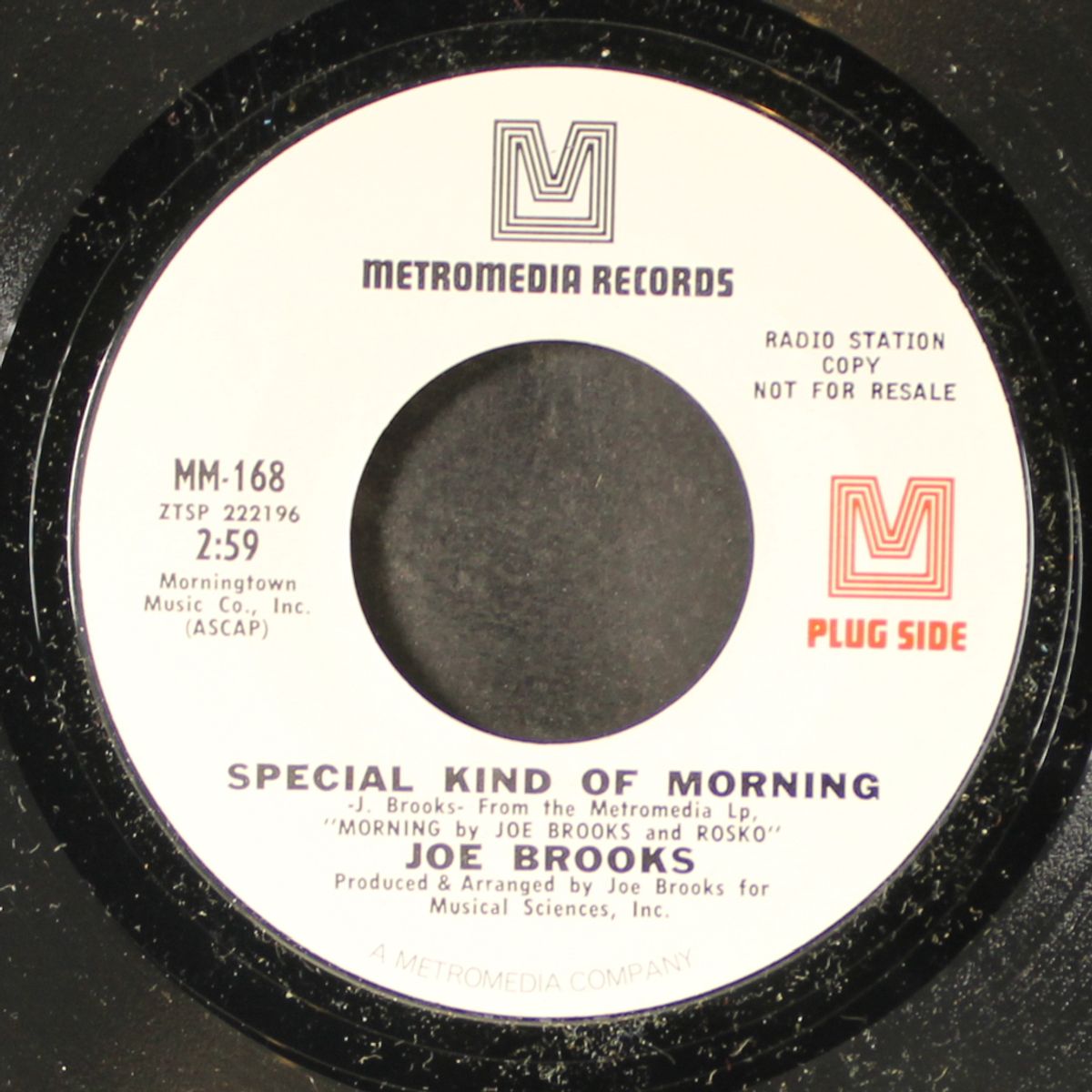 special kind of morning by JOE BROOKS