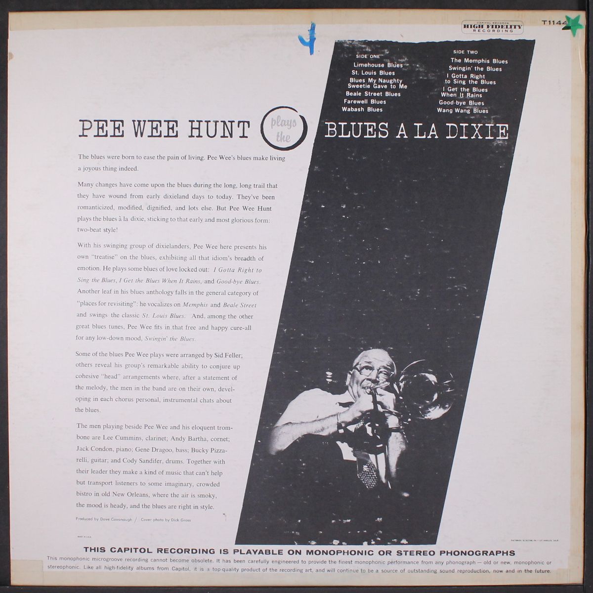 blues ala dixie by PEE WEE HUNT