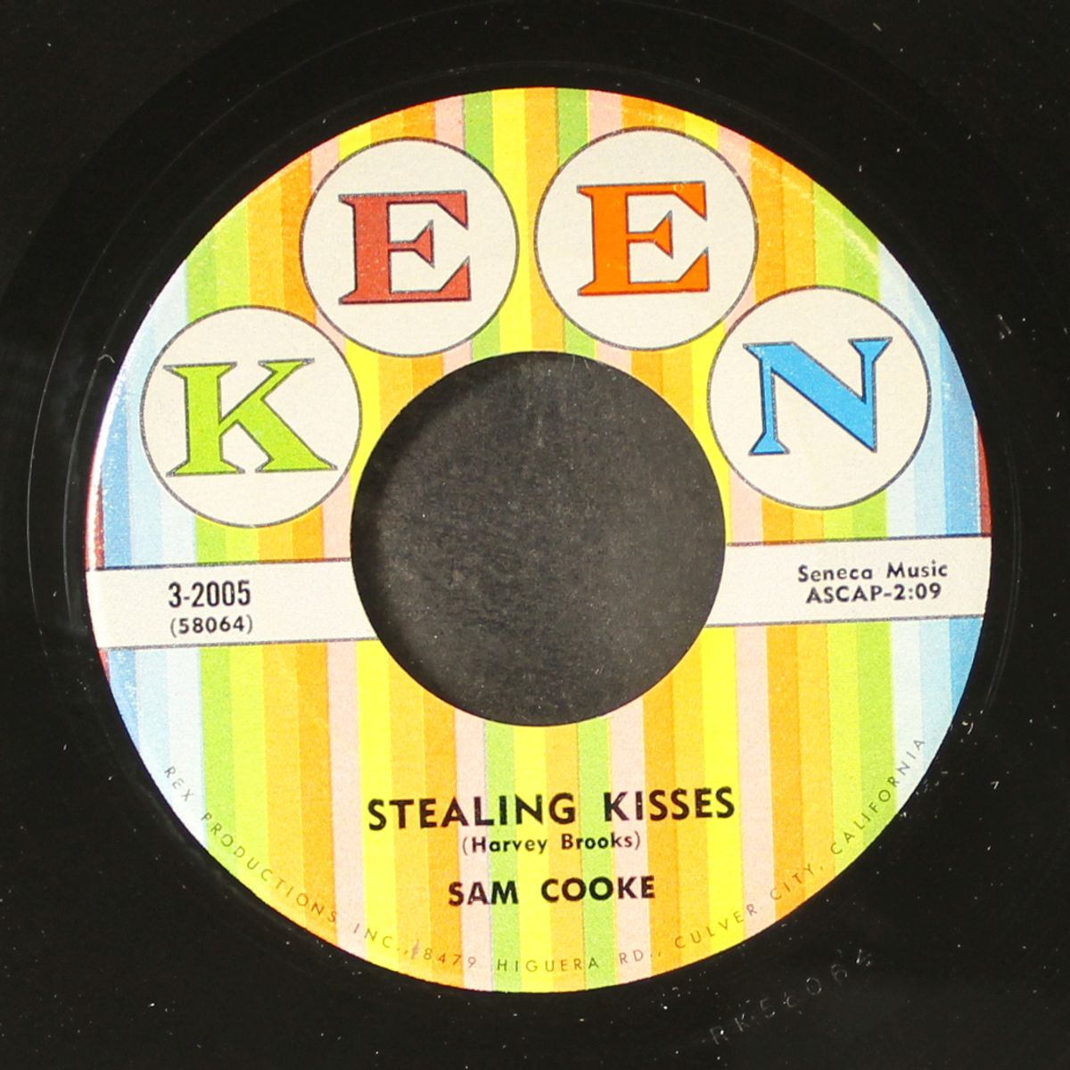stealing kisses / all of my life by SAM COOKE