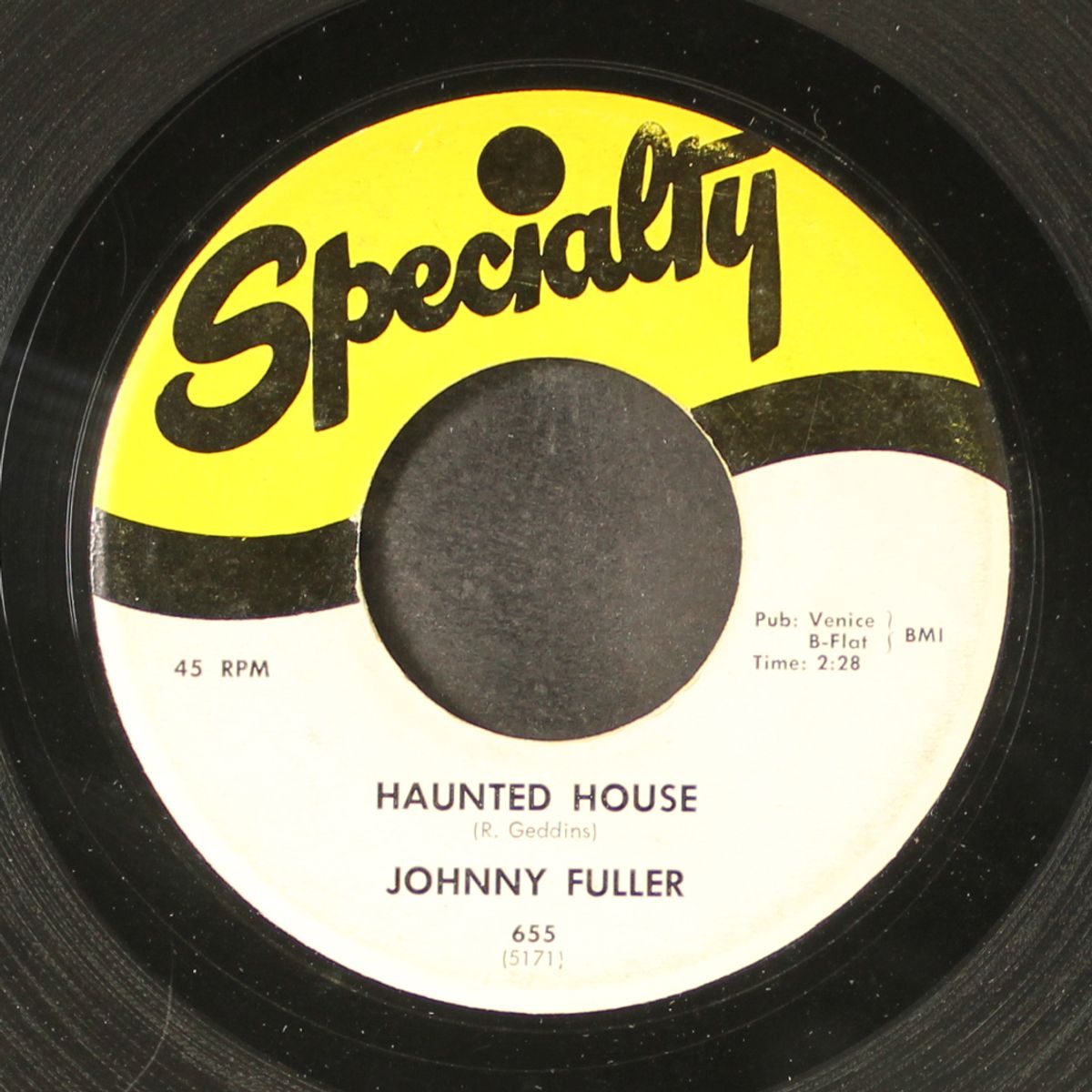 haunted house / the mighty hand by JOHNNY FULLER