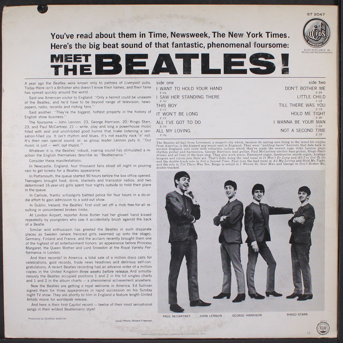 meet the beatles by BEATLES